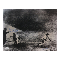 Tommy Henrich & Mickey Owen Signed 1941 World Series 11x14 Photo Inscribed "Oct. 5th, 1941" (JSA) at PristineAuction.com