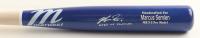 Marcus Semien Signed Marucci MB23-S Pro Model Baseball Bat Inscribed "2023 WS Champs" (Beckett) at PristineAuction.com