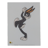 Looney Tunes "Bugs Bunny Pitching with the Yankees" LE 7x9 Sericel at PristineAuction.com