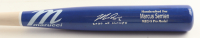 Marcus Semien Signed Marucci MB23-S Pro Model Baseball Bat Inscribed "2023 WS Champs" (Beckett) at PristineAuction.com