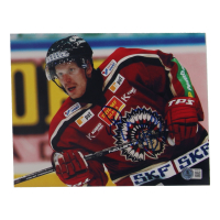 Daniel Alfredsson Signed Frolunda HC Indians 8x10 Photo (Beckett) at PristineAuction.com