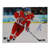 Patrik Elias Signed Team Czech Republic 8x10 Photo (Beckett) at PristineAuction.com