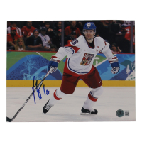 Patrik Elias Signed Team Czech Republic 8x10 Photo (Beckett) at PristineAuction.com
