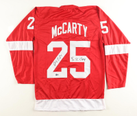 Darren McCarty Signed Jersey Inscribed "4x SC Champ" (Beckett) at PristineAuction.com