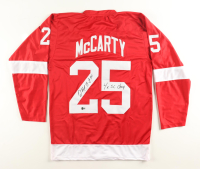 Darren McCarty Signed Jersey Inscribed "4x SC Champ" (Beckett) at PristineAuction.com