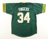 Rollie Fingers Signed Jersey Inscribed "1974 W.S. MVP" & "HOF 92" (JSA) at PristineAuction.com