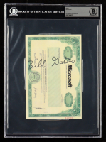 Bill Gates Signed Microsoft Stock Certificate Print (Beckett) at PristineAuction.com