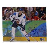 Mikko Koivu Signed Team Finland 8x10 Photo (Beckett) at PristineAuction.com