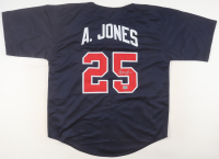 Andruw Jones Signed Jersey (Wilder Side of Sports) at PristineAuction.com
