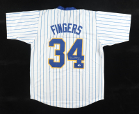 Rollie Fingers Signed Jersey Inscribed "HOF 92" (JSA) at PristineAuction.com