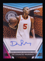 Dejounte Murray 2023-24 Topps Chrome Certified Autographs Orange Basketball Refractors #CADEM #12/25 at PristineAuction.com
