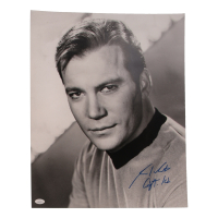 William Shatner Signed "Star Trek" 16x20 Photo Inscribed "Capt. Kirk" (JSA) at PristineAuction.com