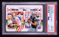 Joe Montana / Jimmy Clausen 2010 Topps Gridiron Lineage #GLMC (PSA 10) at PristineAuction.com