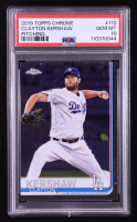 Clayton Kershaw 2019 Topps Chrome #112 (PSA 10) at PristineAuction.com