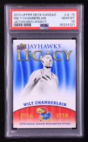 Wilt Chamberlain 2013 Upper Deck Kansas Jayhawk Legacy #JL10 (PSA 10) at PristineAuction.com