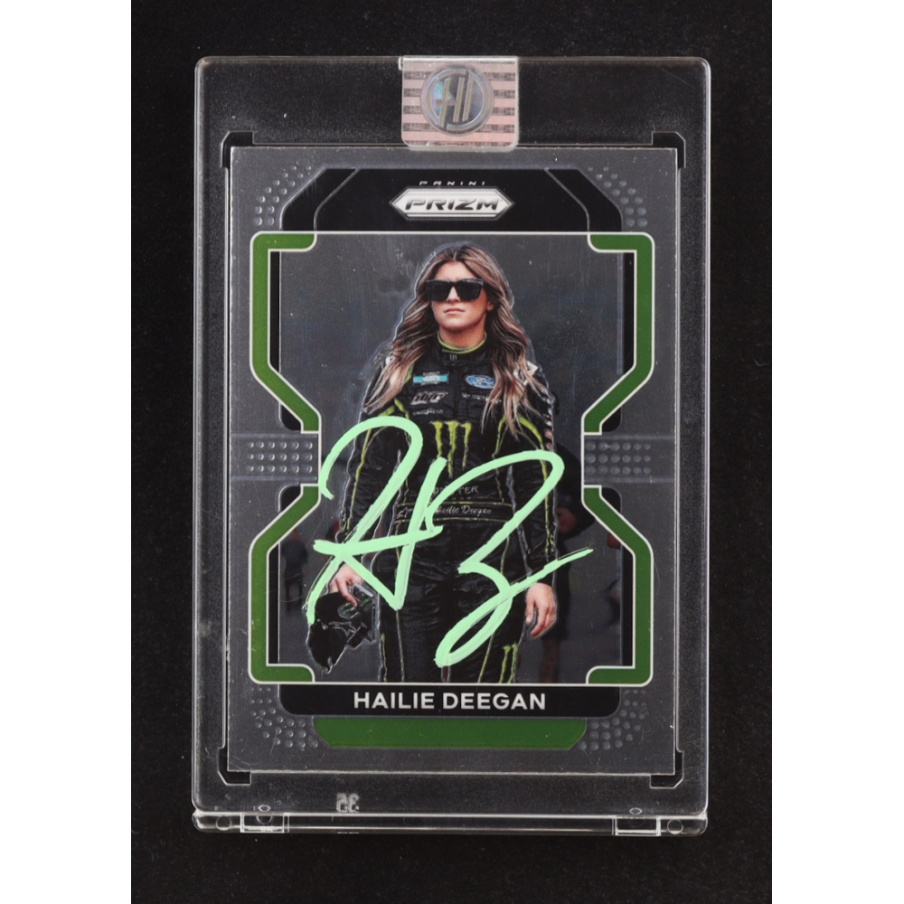 Hailie Deegan Signed 2024 Donruss #51 (PA) at PristineAuction.com