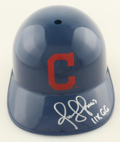Omar Vizquel Signed Indians Full-Size Batting Helmet Inscribed "11xGG" (Beckett) at PristineAuction.com