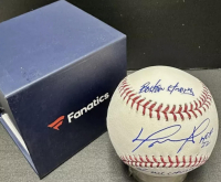 David Ortiz Signed LE OML Baseball Inscribed "HOF 22", "3x WS Champs" & "Boston Strong" (Fanatics & MLB) at PristineAuction.com