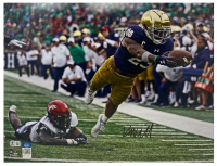 Kyren Williams Signed Notre Dame Fighting Irish 16x20 Photo (Beckett) at PristineAuction.com