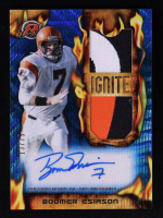 Boomer Esiason 2023 Topps Composite Resurgence Ignite Patch Autographs Blue Surge #RIRPABE #13/75 at PristineAuction.com