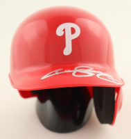 Jimmy Rollins Signed Phillies Mini Helmet (PSA) at PristineAuction.com