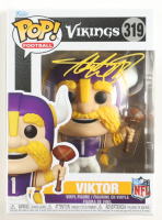Adrian Peterson Signed Vikings #319 Viktor Funko Pop! Vinyl Figure (JSA) at PristineAuction.com