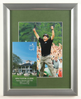 Phil Mickelson Custom Framed Photo Display With 2004 Augusta Spectator Guide at PristineAuction.com