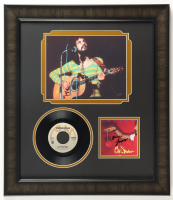 Cat Stevens Signed "Izitso" Custom Framed Album Insert Display With CD Disc Inscribed "Peace" (JSA) at PristineAuction.com