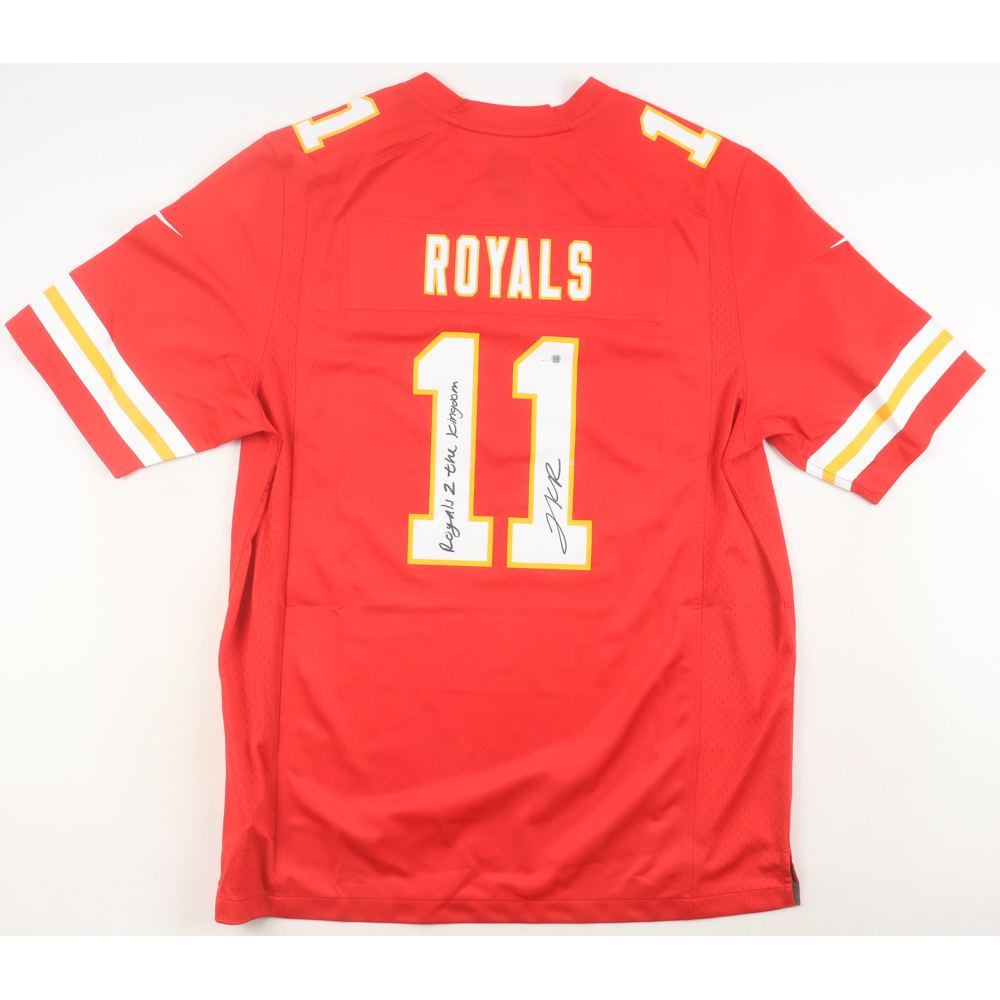 Jalen Royals Signed Chiefs Nike Authentic Jersey Inscribed "Royals 2 The Kingdom" (JSA) at PristineAuction.com