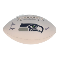 Steve Largent Signed Seahawks Logo Football Inscribed "HOF '95" (Schwartz) at PristineAuction.com