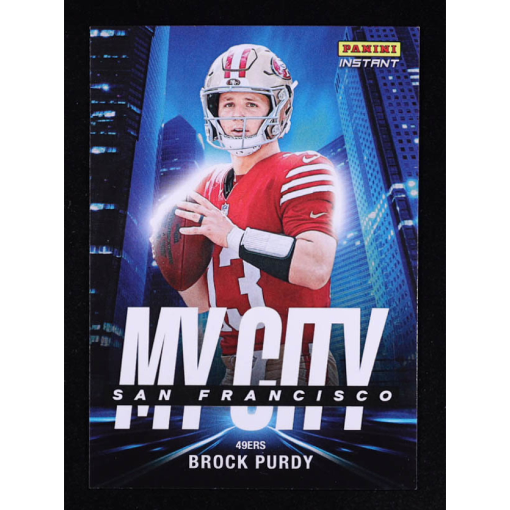 Brock Purdy 2024 Panini Instant My City #32 at PristineAuction.com