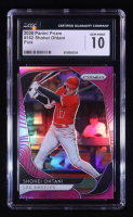 Shohei Ohtani 2020 Panini Prizm Pink #162 (CGC 10) at PristineAuction.com
