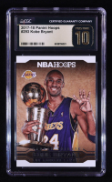 Kobe Bryant 2017-18 Panini Hoops Career Tribute #293 (CGC Pristine 10) at PristineAuction.com