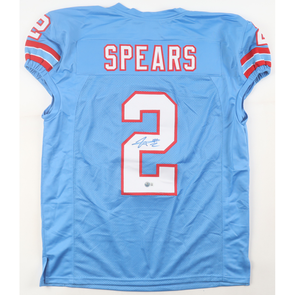 Tyjae Spears Signed Jersey (Beckett) at PristineAuction.com