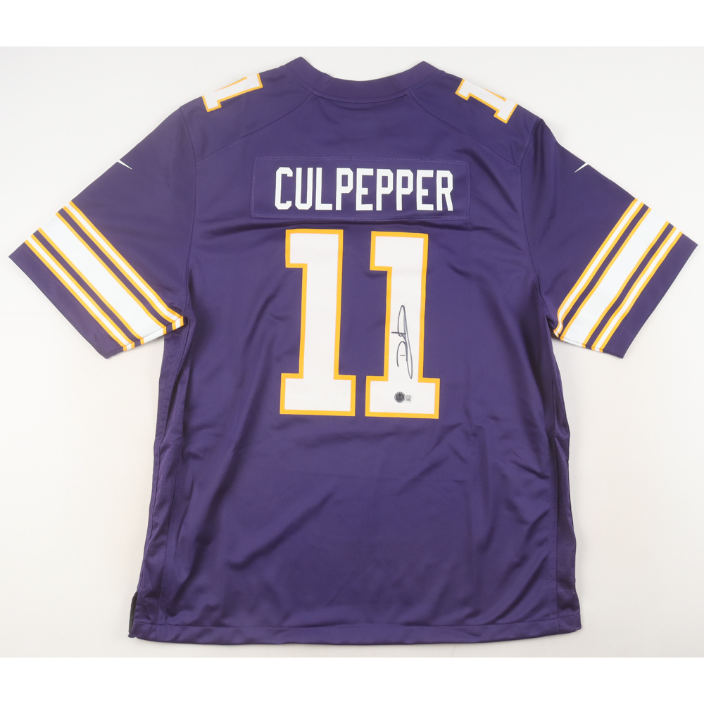 Daunte Culpepper Signed Vikings Nike Authentic Jersey (Beckett) at PristineAuction.com