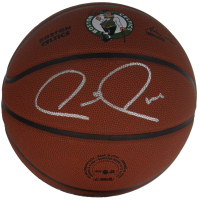 Paul Pierce Signed Celtics Logo Basketball (Fanatics) at PristineAuction.com