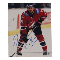 Dan Boyle Signed Team Canada 8x10 Photo (Beckett) at PristineAuction.com