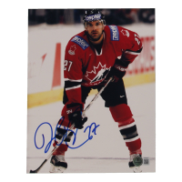 Dan Boyle Signed Team Canada 8x10 Photo (Beckett) at PristineAuction.com