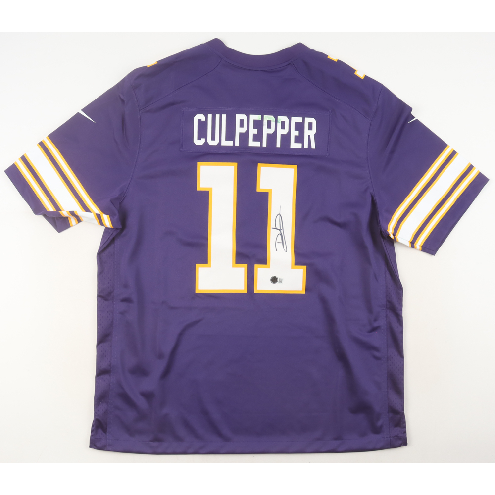 Daunte Culpepper Signed Vikings Nike Authentic Jersey (Beckett) at PristineAuction.com