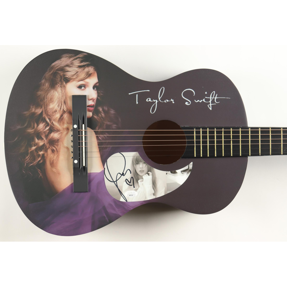 Taylor Swift Signed 38" Acoustic Guitar (JSA) at PristineAuction.com