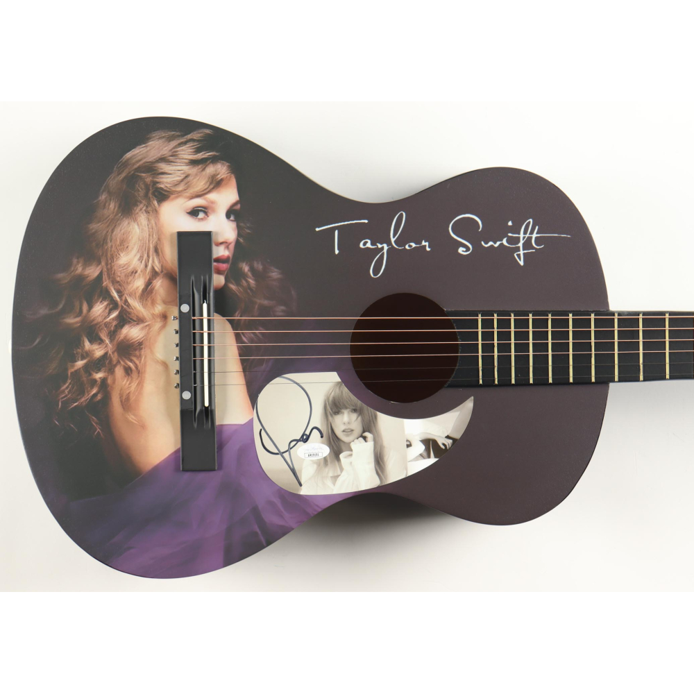 Taylor Swift Signed 38" Acoustic Guitar (JSA) at PristineAuction.com