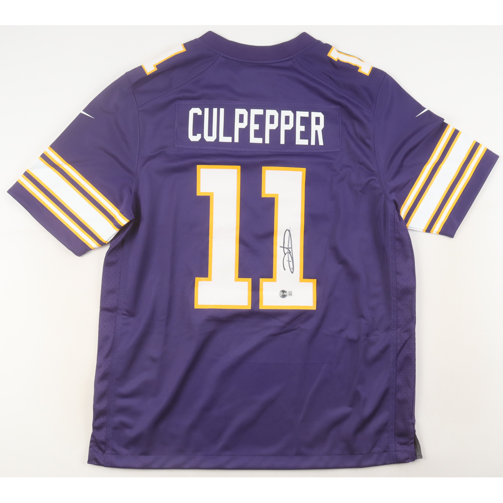 Daunte Culpepper Signed Vikings Nike Authentic Jersey (Beckett) at PristineAuction.com