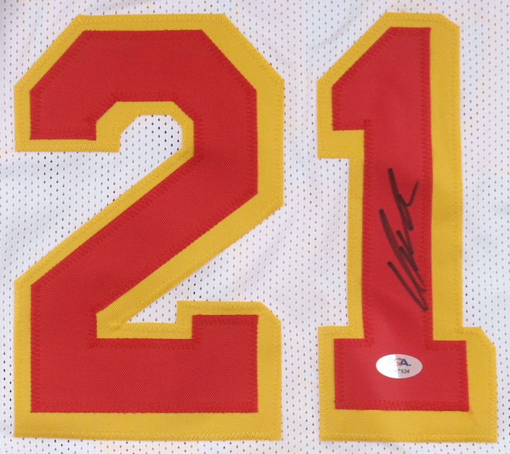 Dominique Wilkins Signed Jersey (PSA) at PristineAuction.com Dominique Wilkins Signed Jersey (PSA) at PristineAuction.com