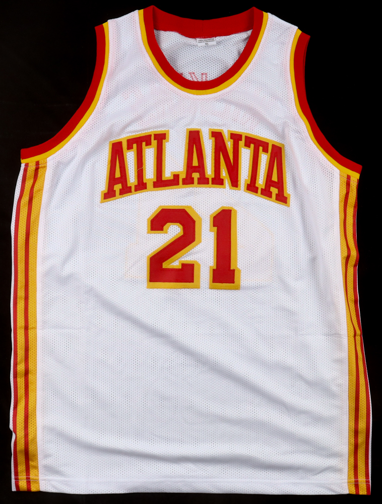 Dominique Wilkins Signed Jersey (PSA) at PristineAuction.com Dominique Wilkins Signed Jersey (PSA) at PristineAuction.com