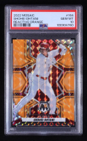 Shohei Ohtani 2022 Mosaic Reactive Orange #164 RC (PSA 10) at PristineAuction.com