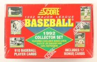 1992 Score Baseball Collector Set with (910) Cards at PristineAuction.com