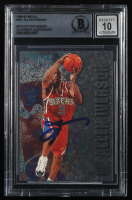 Allen Iverson Signed 1996-97 Metal #201 RC (BGS | Autograph Graded 10) at PristineAuction.com