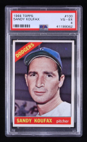 Sandy Koufax 1966 Topps #100 #VGEX (PSA 4) at PristineAuction.com