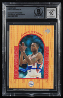 Allen Iverson Signed 1996-97 UD3 #14 RC (BGS | Autograph Graded BGS 10) at PristineAuction.com