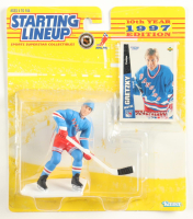 Wayne Gretzky 1997 Starting Lineup "Sports Superstar Collectibles" Action Figure with Trading Card at PristineAuction.com